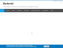 Tablet Screenshot of barberinimoto.com